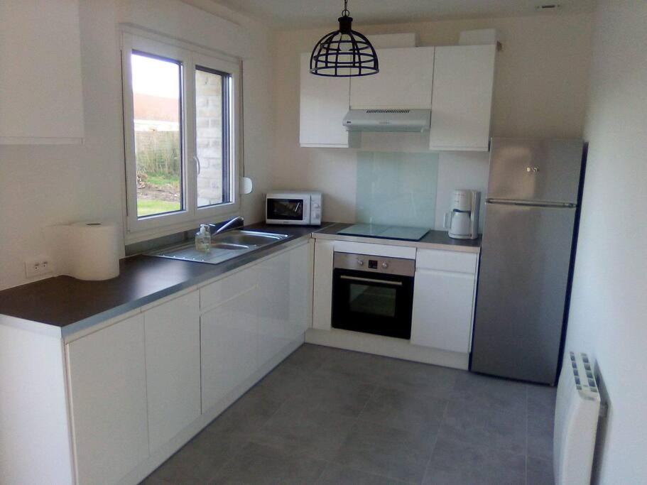 Gite 3 Chambres Neuf Proche Plage Oye-Plage Esterno foto
