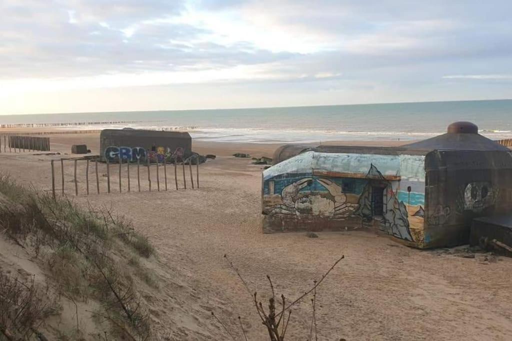 Gite 3 Chambres Neuf Proche Plage Oye-Plage Esterno foto